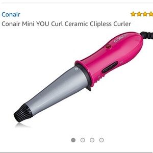 Conair Mini Clipless Ceramic Travel Curling Iron